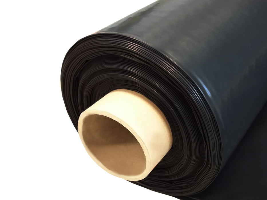 Construction foil, construction insulation foil, 0.3 mm thick, roll 5x20 m, black CERTIFIED