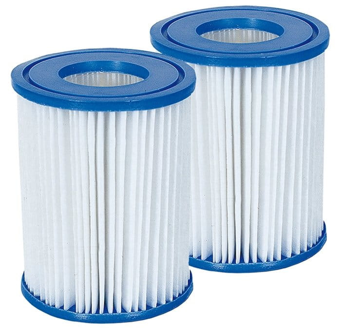 Pool filter Bestway size II, replacement filter, filter cartridge 2 pieces