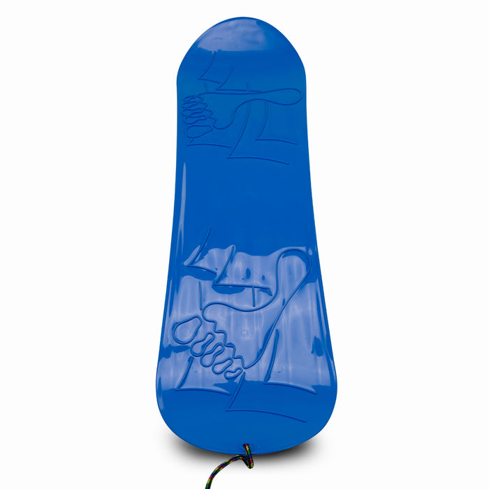 Schlitten Board, Snowboard S für Kinder, Blau