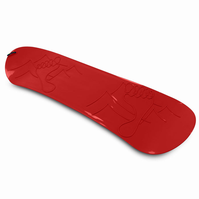 Schlitten Board, Snowboard S für Kinder, Rot