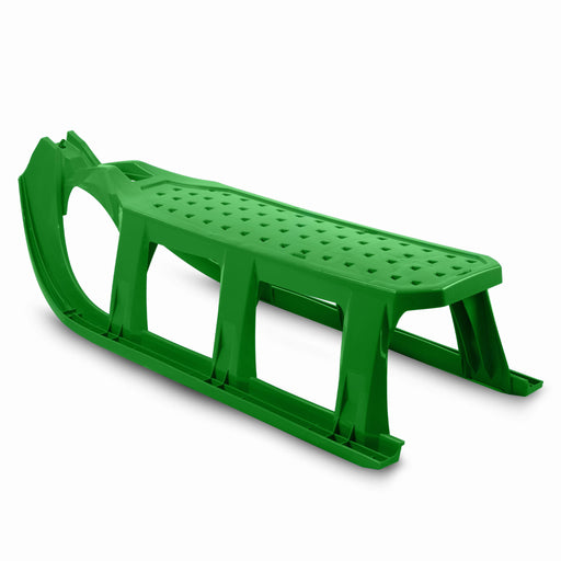 Schlitten mit Sitz und Lenkrad für Kinder verschiedener Altersgruppen aus  Polypropylen Farbe grün Vida XL - Habitium®
