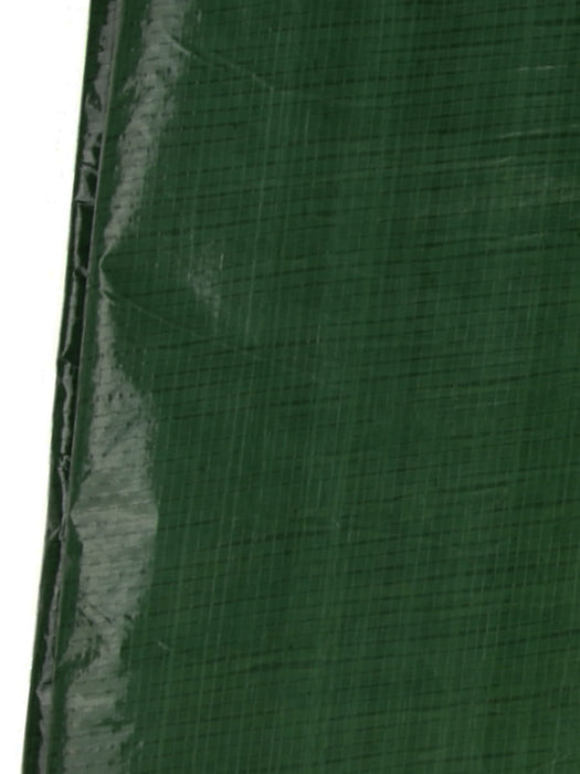 Film de couverture, bâche, bâche tissu + oeillets métal 10x18m- 90 g/m² vert