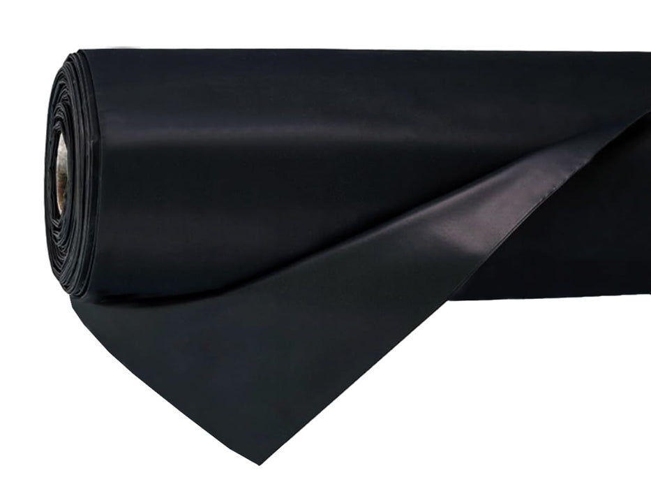 Stabilo Baufolie Typ 200 schwarz - 4x25m - 100m² | Abdeckfolie |  Estrichfolie | PE Folie | Universal Folie | Plastikfolie | Schutzfolie