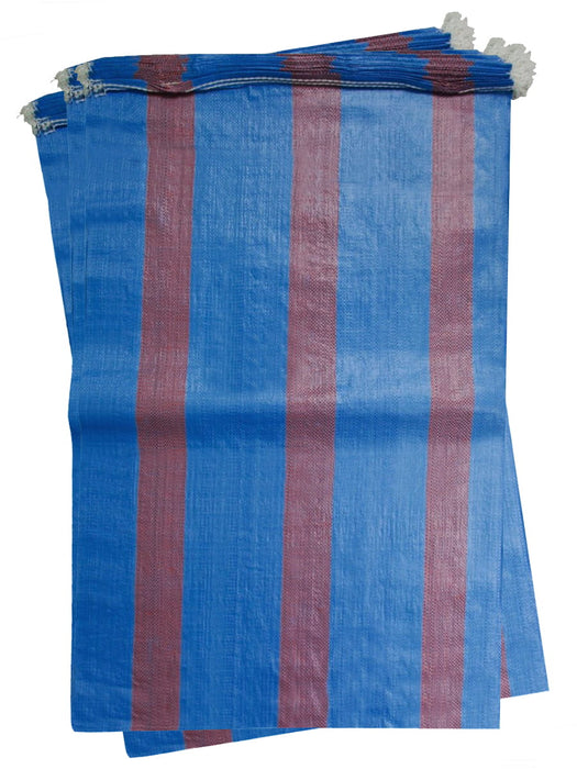 Sac en tissu, sac à grains, sac résistant, bleu 65 x 110 cm