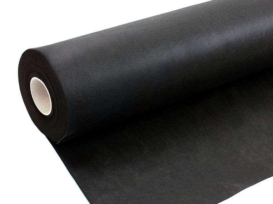 Anti-weed fleece, agrotextile, black 50g/m2, 1.1 x10-100, with ground anchor