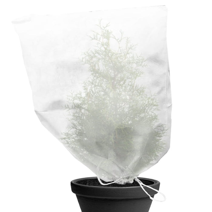 Protection des plantes, capote de protection hivernale, sac de plantes en pot 0,75 x 1,1m 50g/m2