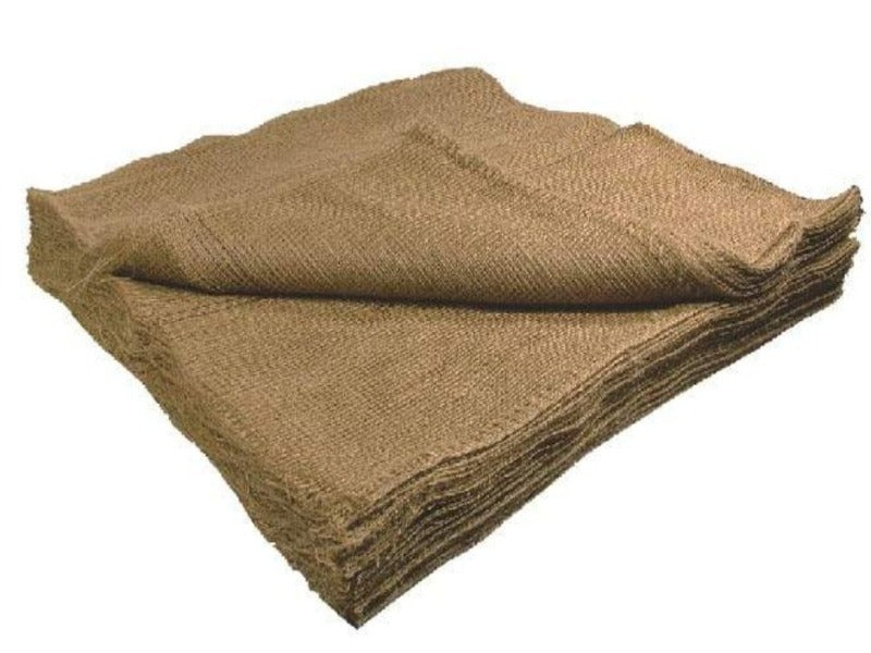 Tissu de jute JUTE, tissu de jute, serviettes de jute 60x60 cm