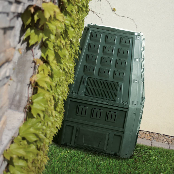 Quick composter, composter 800 liters, green