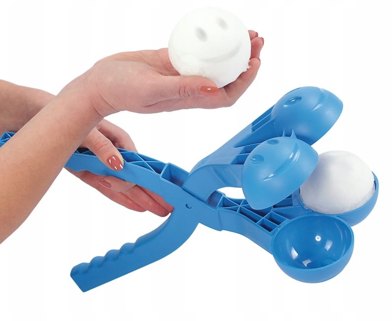 Plastic snowball maker, snowball tongs, snowball 1 maker green